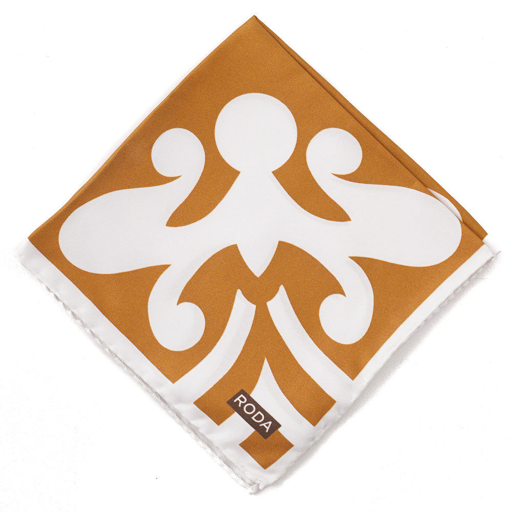Roda Art Nouveau Silk Pocket Square - Top Shelf Apparel