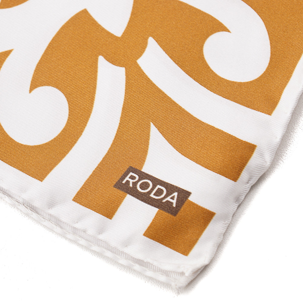 Roda Art Nouveau Silk Pocket Square - Top Shelf Apparel