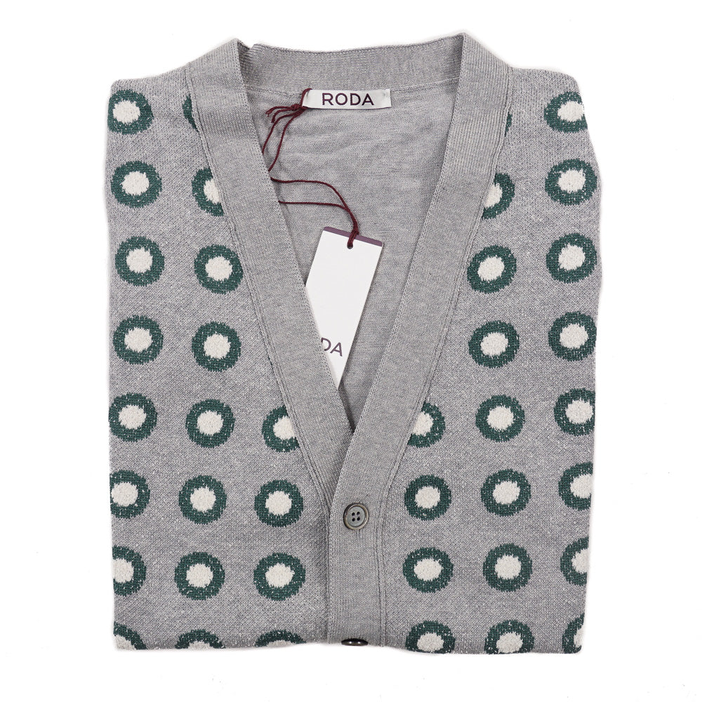 Roda Patterned Cardigan Sweater Vest - Top Shelf Apparel