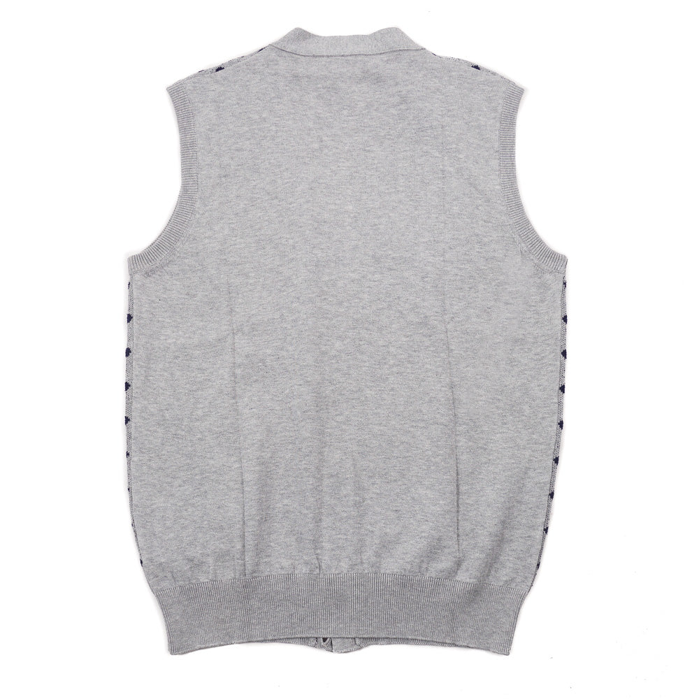 Roda Patterned Cardigan Sweater Vest - Top Shelf Apparel
