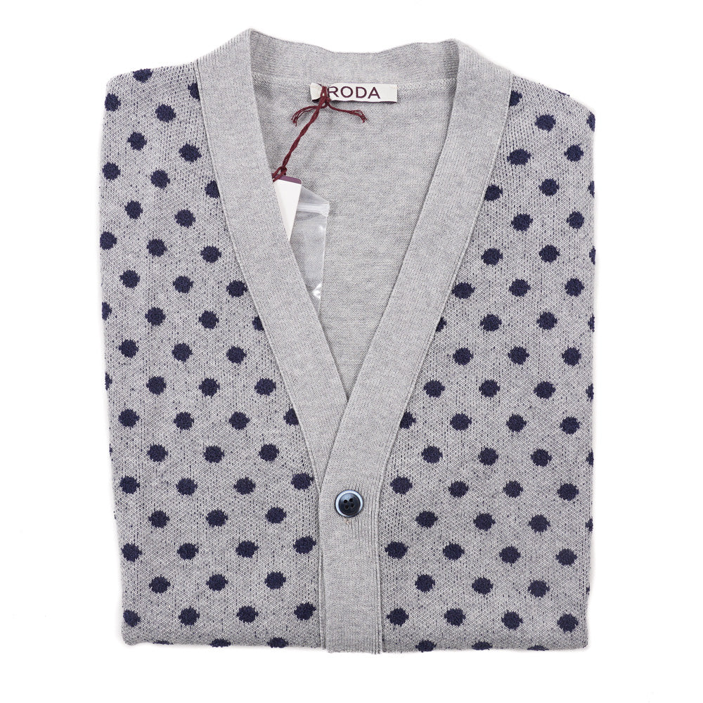 Roda Patterned Cardigan Sweater Vest - Top Shelf Apparel
