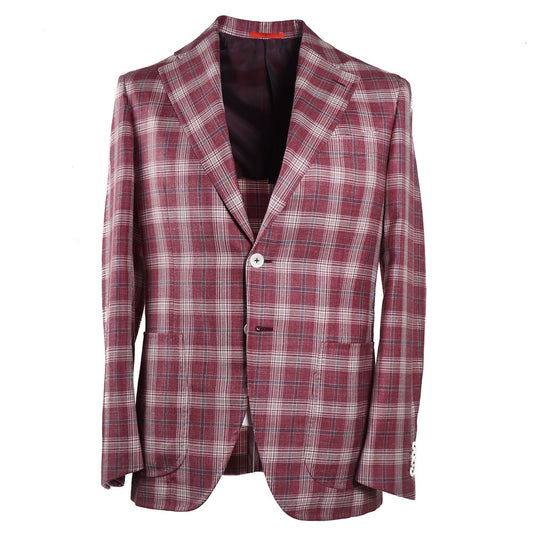 Isaia Berry Check 'Summer Delain' Sport Coat - Top Shelf Apparel