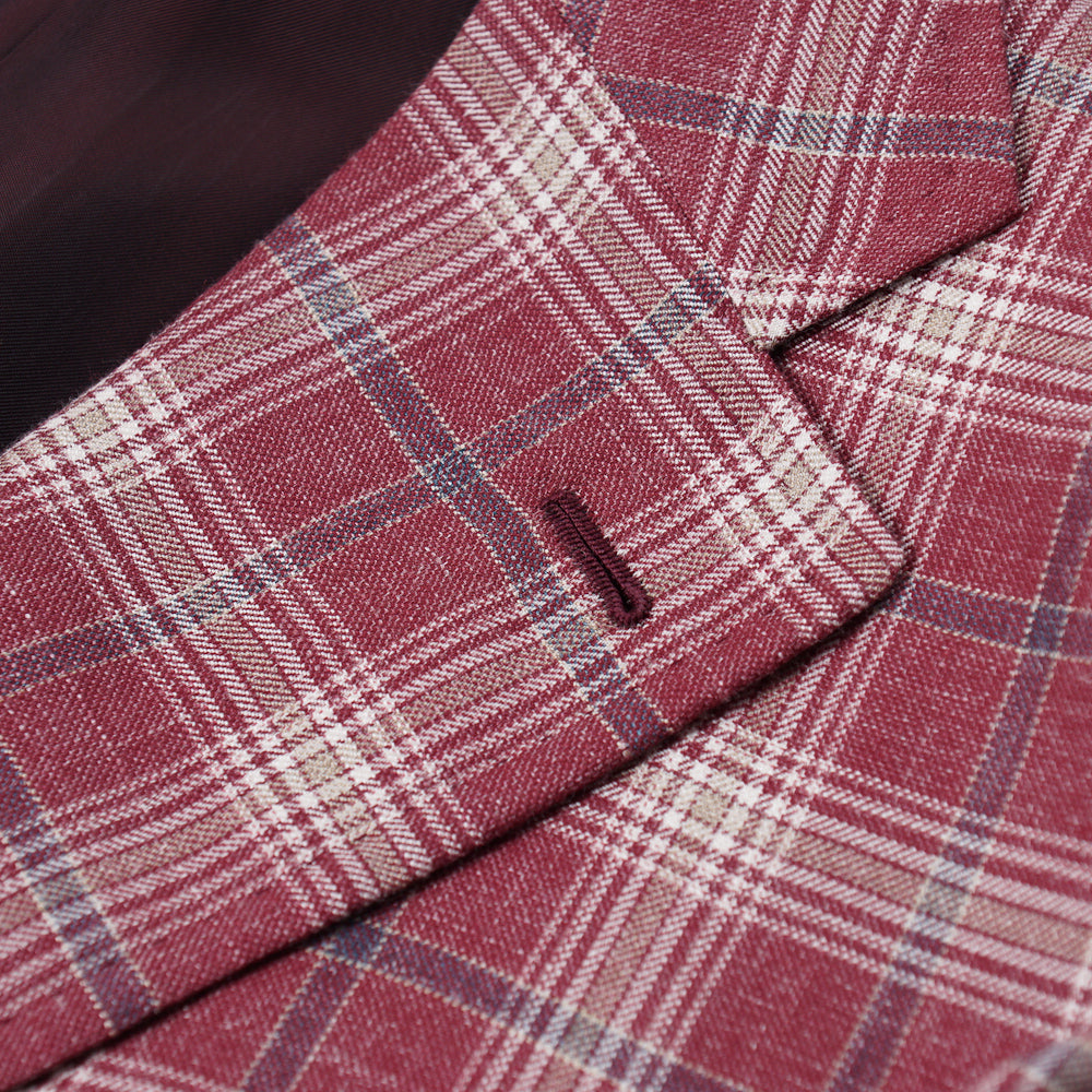Isaia Berry Check 'Summer Delain' Sport Coat - Top Shelf Apparel