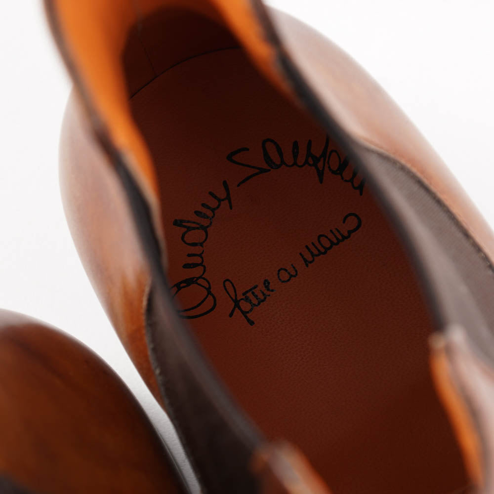 Santoni Chelsea Boots in Antique Brown - Top Shelf Apparel