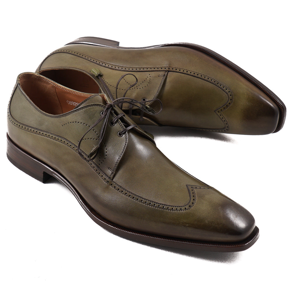 Franceschetti Derby in Antique Olive Green - Top Shelf Apparel