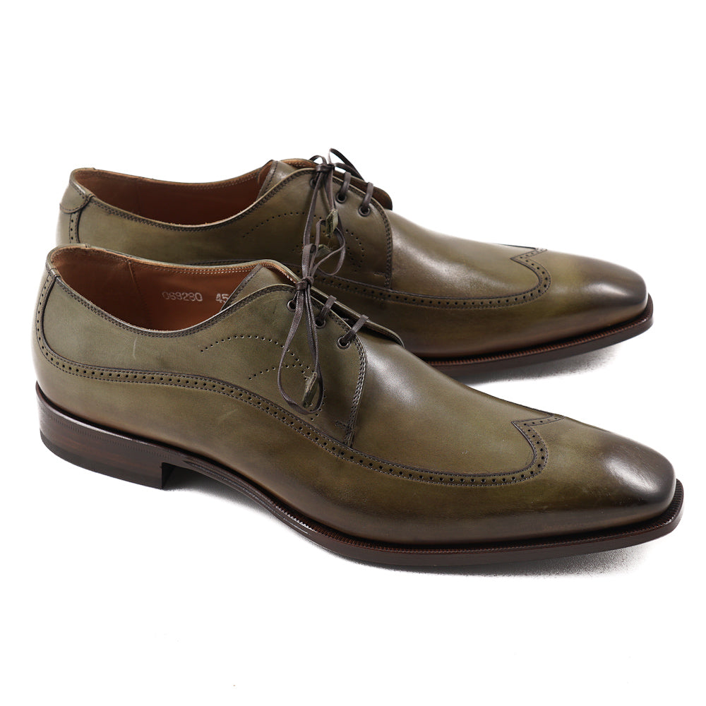 Franceschetti Derby in Antique Olive Green - Top Shelf Apparel