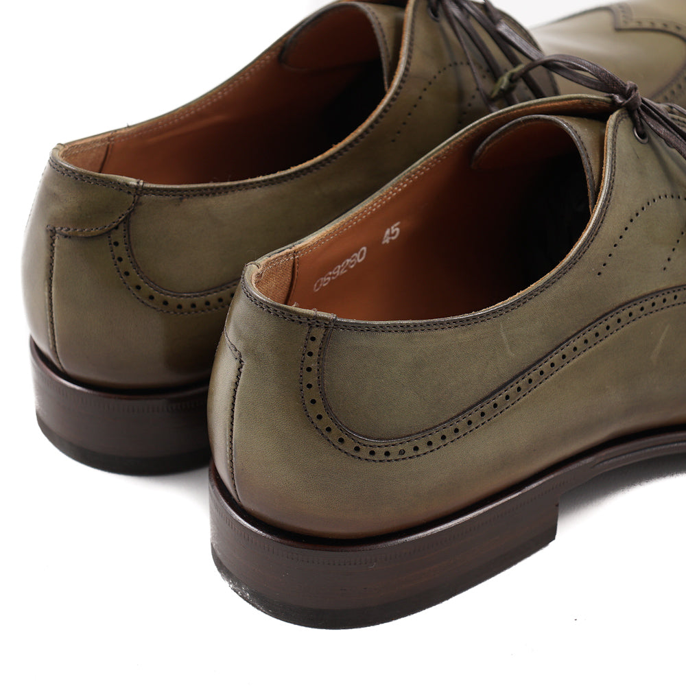 Franceschetti Derby in Antique Olive Green - Top Shelf Apparel
