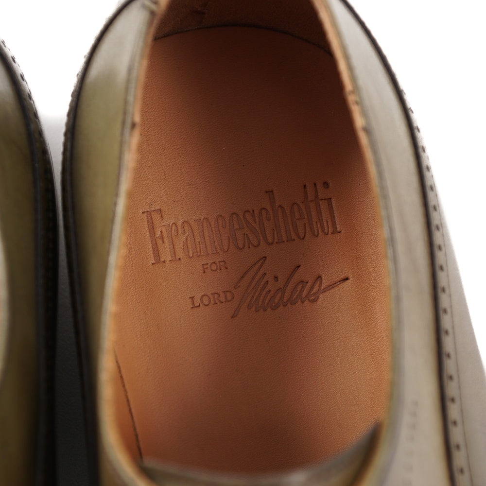 Franceschetti Derby in Antique Olive Green - Top Shelf Apparel