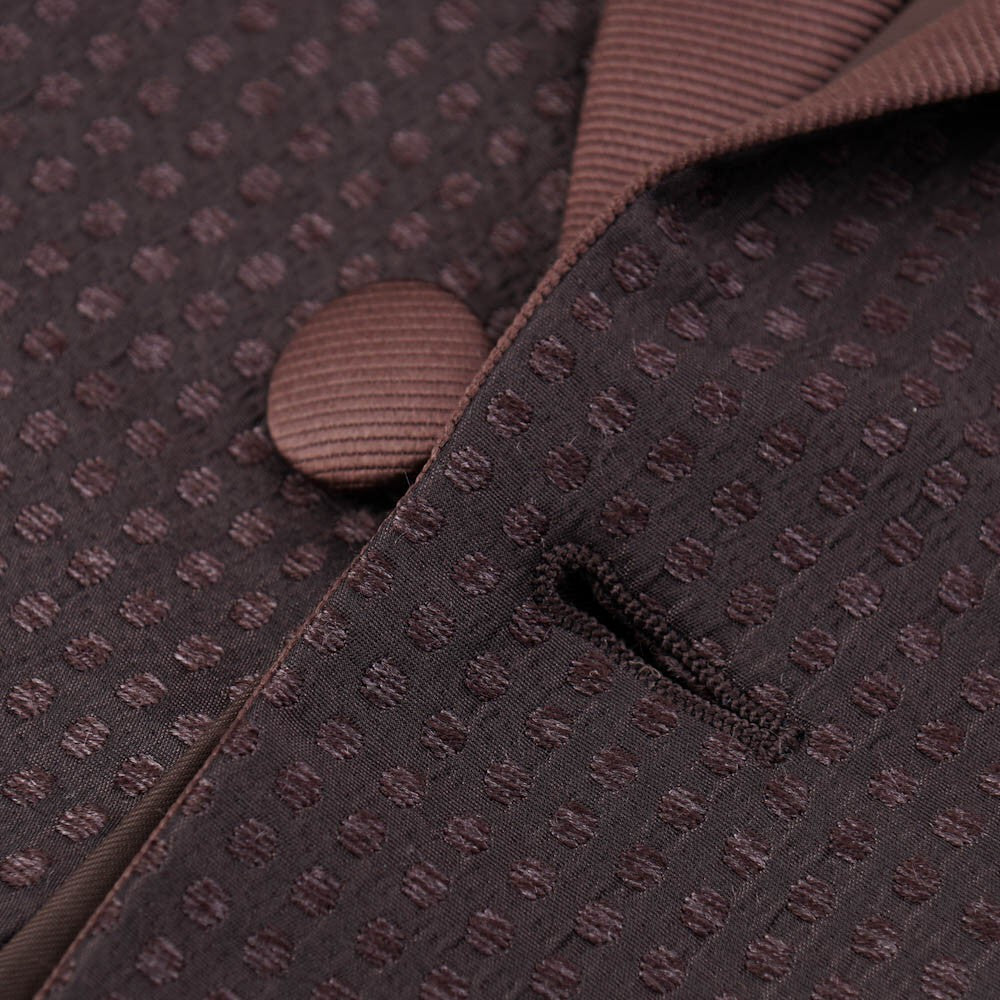 Belvest Patterned Silk Tuxedo with Peak Lapels - Top Shelf Apparel