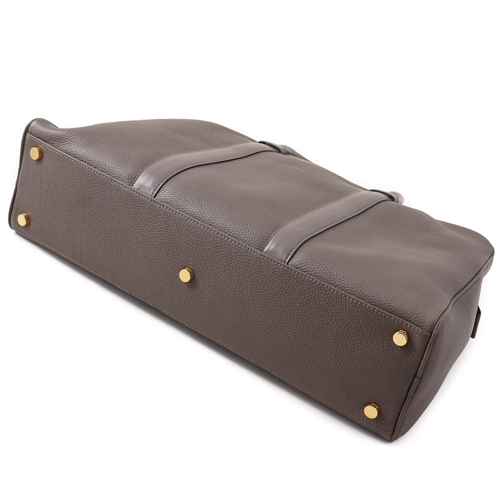 Tom Ford Large Buckley Bag in Gray-Brown - Top Shelf Apparel