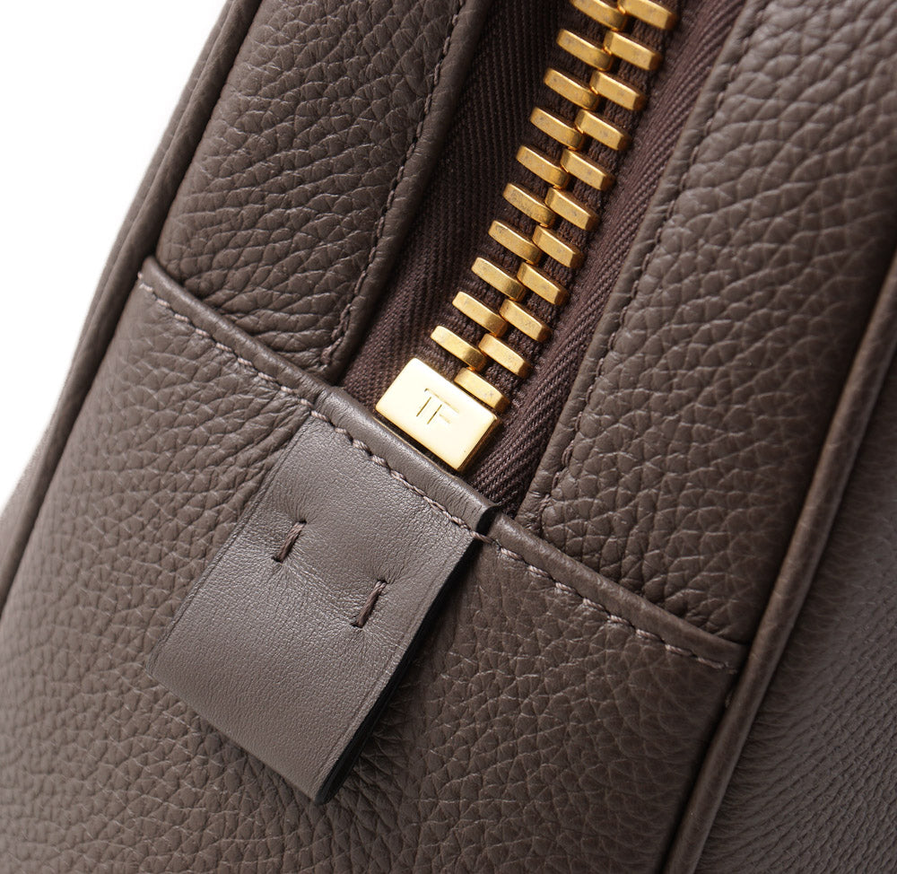 Tom Ford Large Buckley Bag in Gray-Brown - Top Shelf Apparel