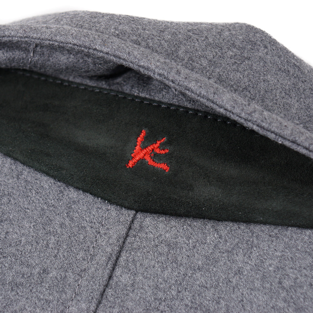 Isaia Gray Wool Outer Coat - Top Shelf Apparel