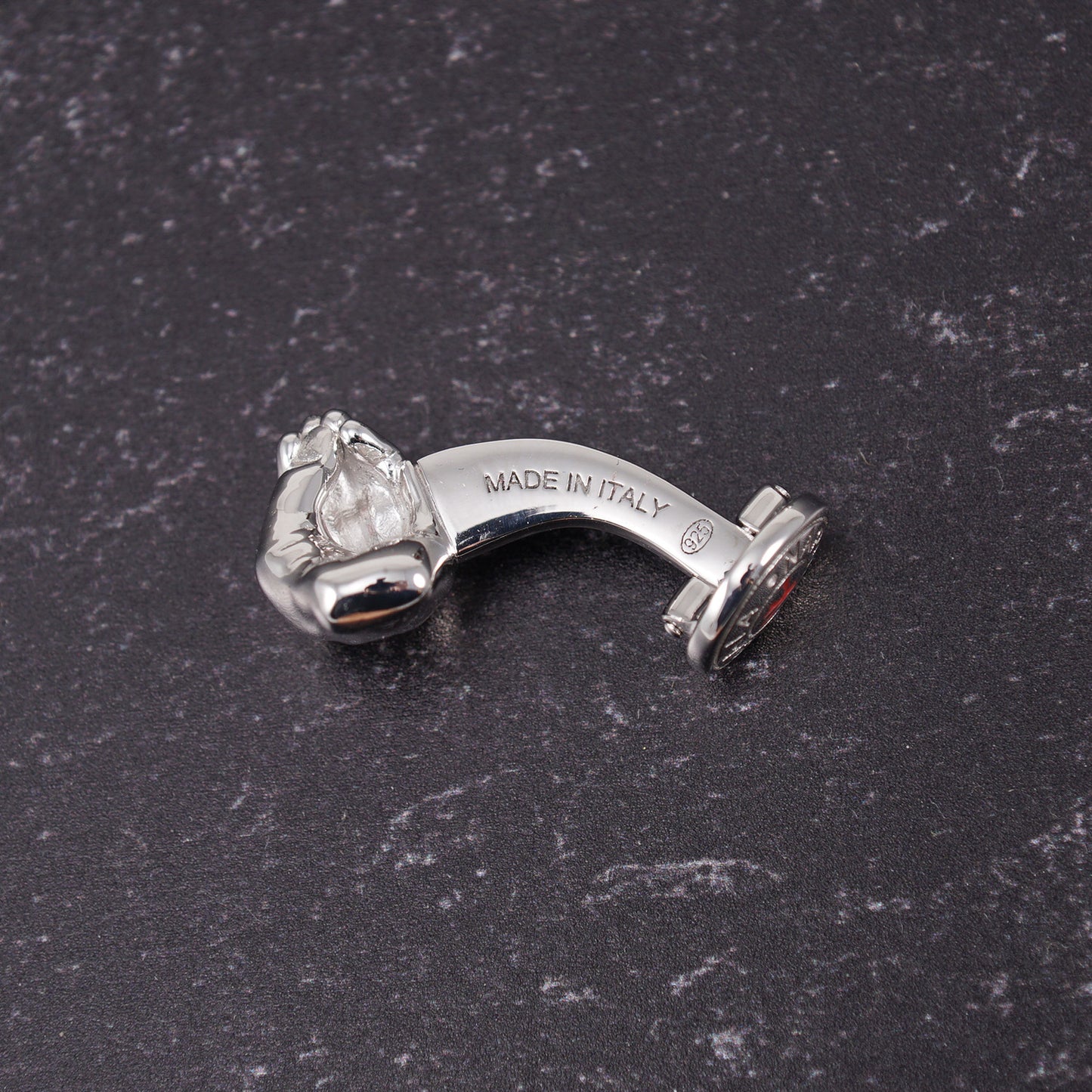 Isaia Sterling Silver Gesti Cufflinks - Top Shelf Apparel