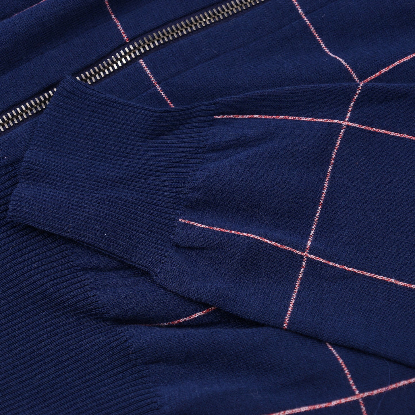 Isaia Full-Zip Fine Gauge Cotton Sweater - Top Shelf Apparel