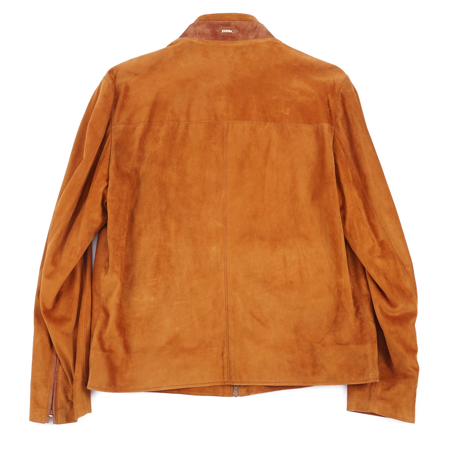 Zilli Velour Suede Leather Jacket - Top Shelf Apparel