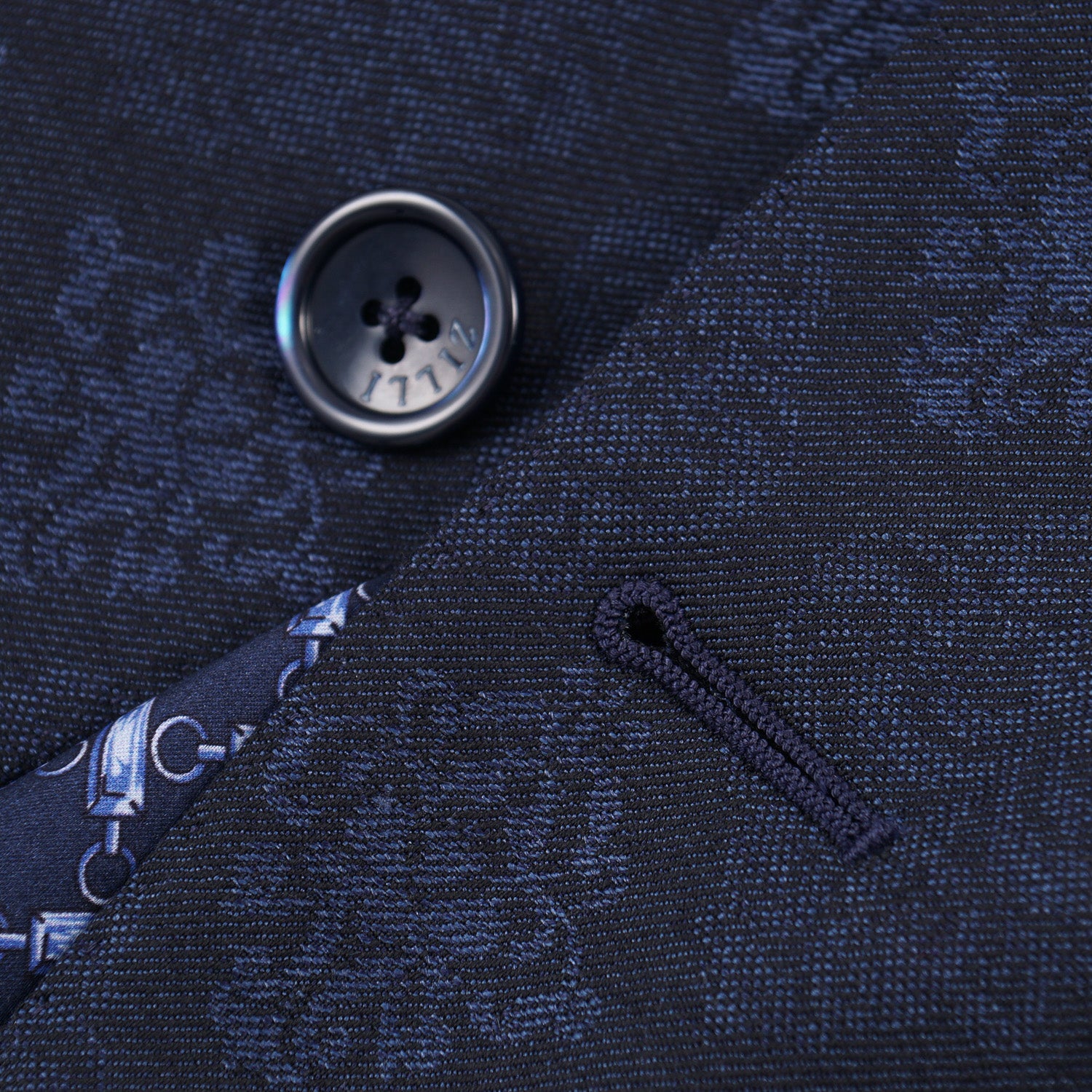 Zilli Trim-Fit Jacquard Print Blazer - Top Shelf Apparel