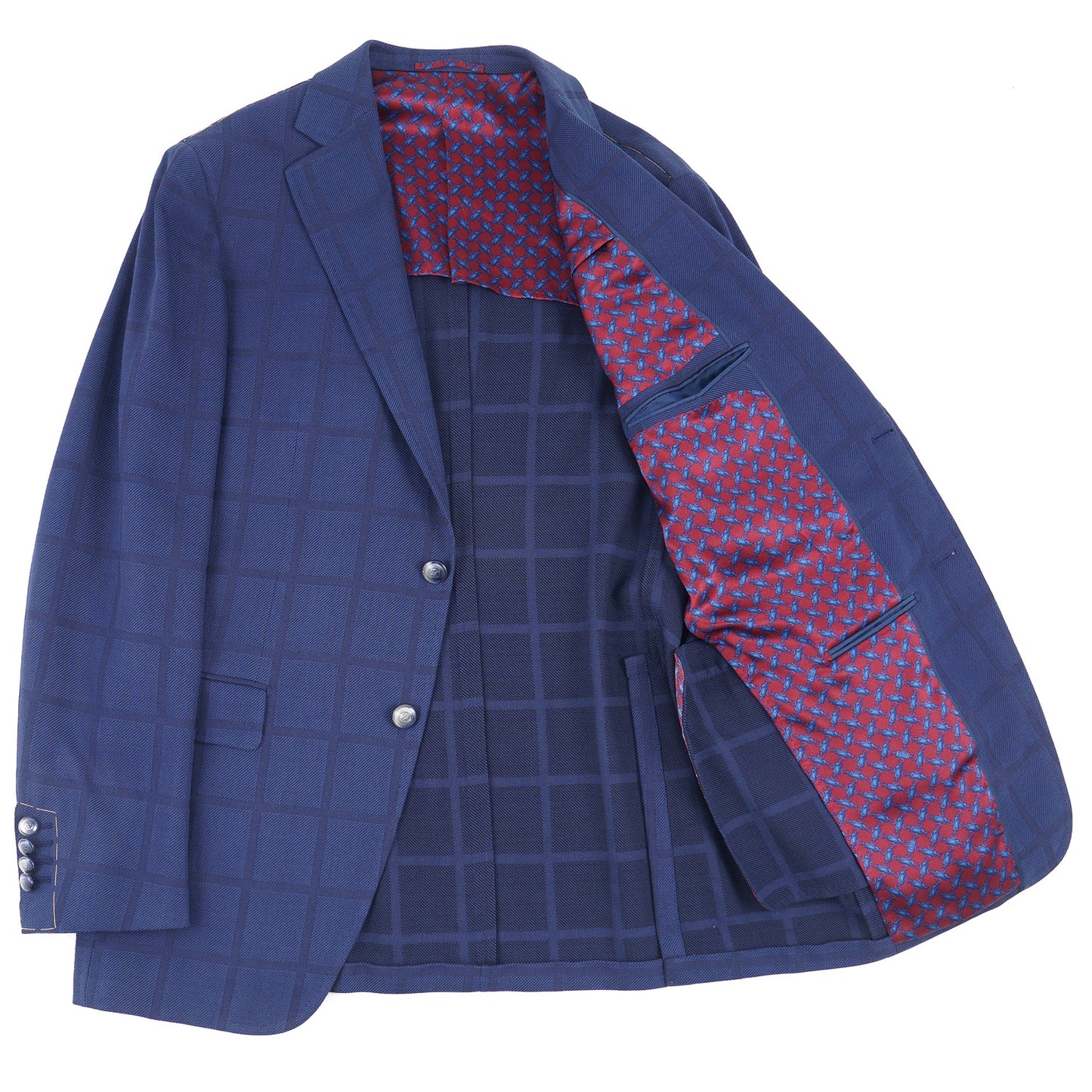 Zilli Slim-Fit Woven Wool and Cotton Sport Coat - Top Shelf Apparel
