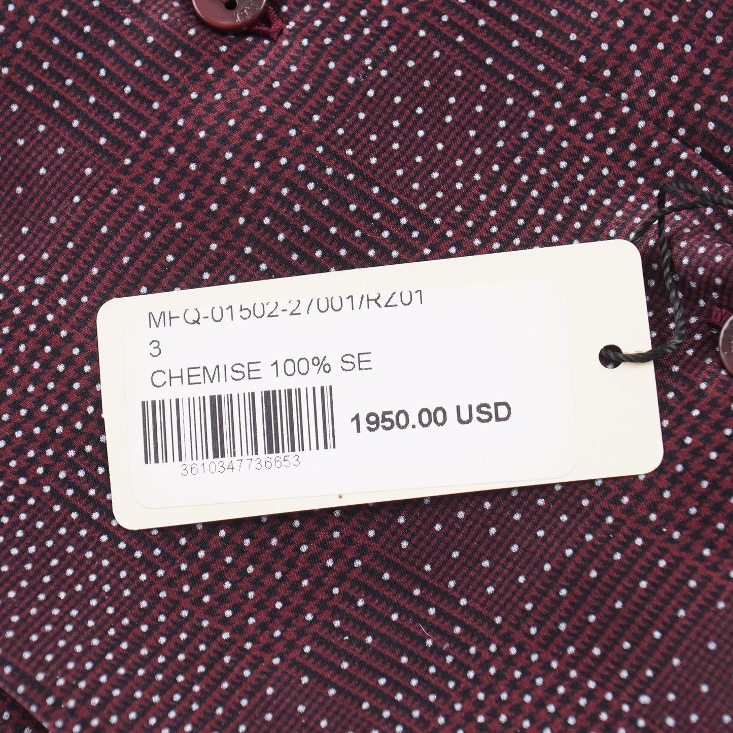 Zilli Silk Shirt in Burgundy Paisley Print - Top Shelf Apparel