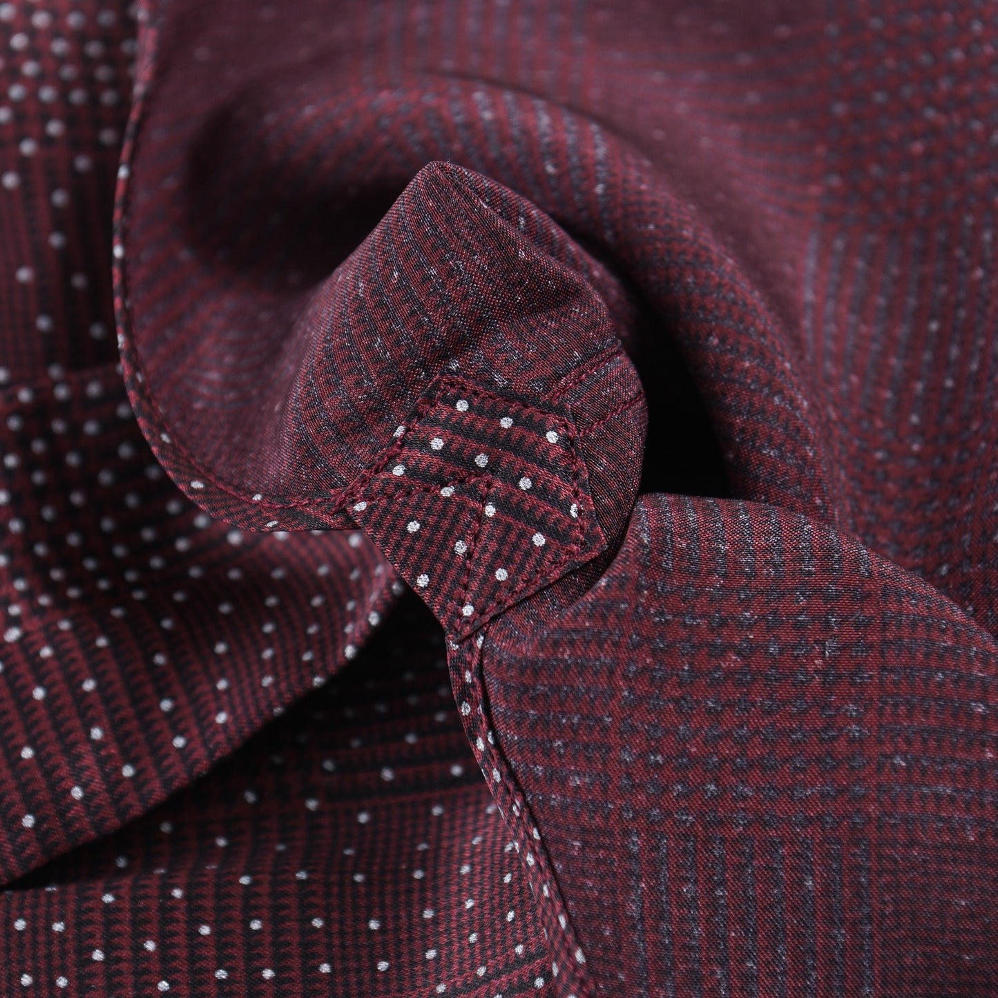 Zilli Silk Shirt in Burgundy Paisley Print - Top Shelf Apparel