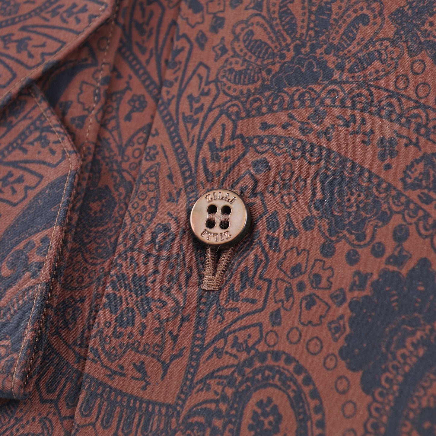 Zilli Cotton Shirt with Paisley Print - Top Shelf Apparel