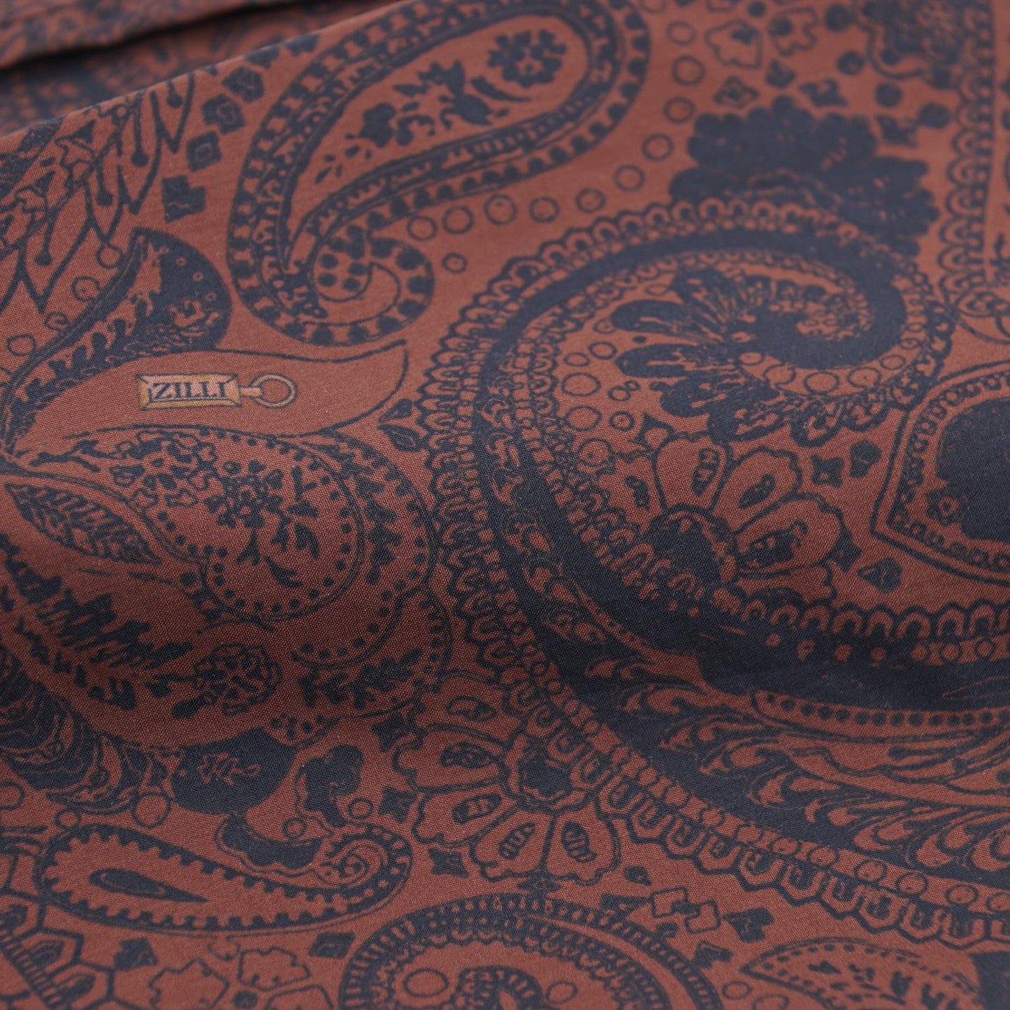 Zilli Cotton Shirt with Paisley Print - Top Shelf Apparel