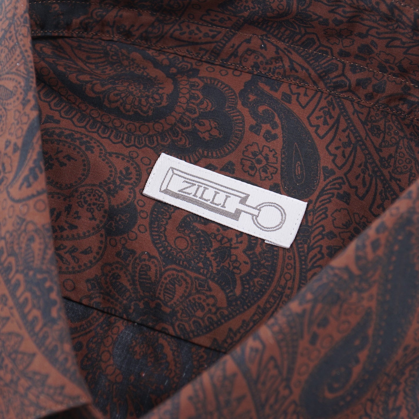 Zilli Cotton Shirt with Paisley Print - Top Shelf Apparel