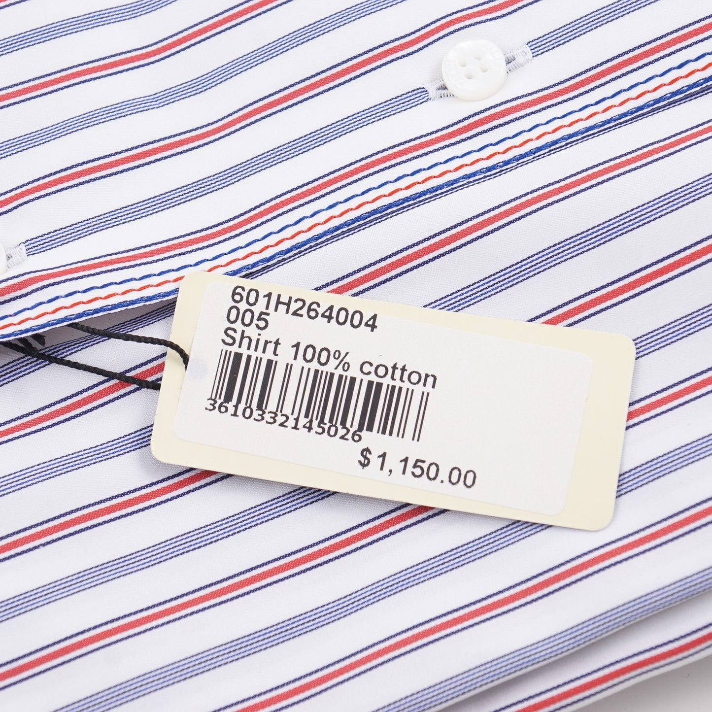 Zilli Striped Cotton Shirt with Triple Stitch - Top Shelf Apparel