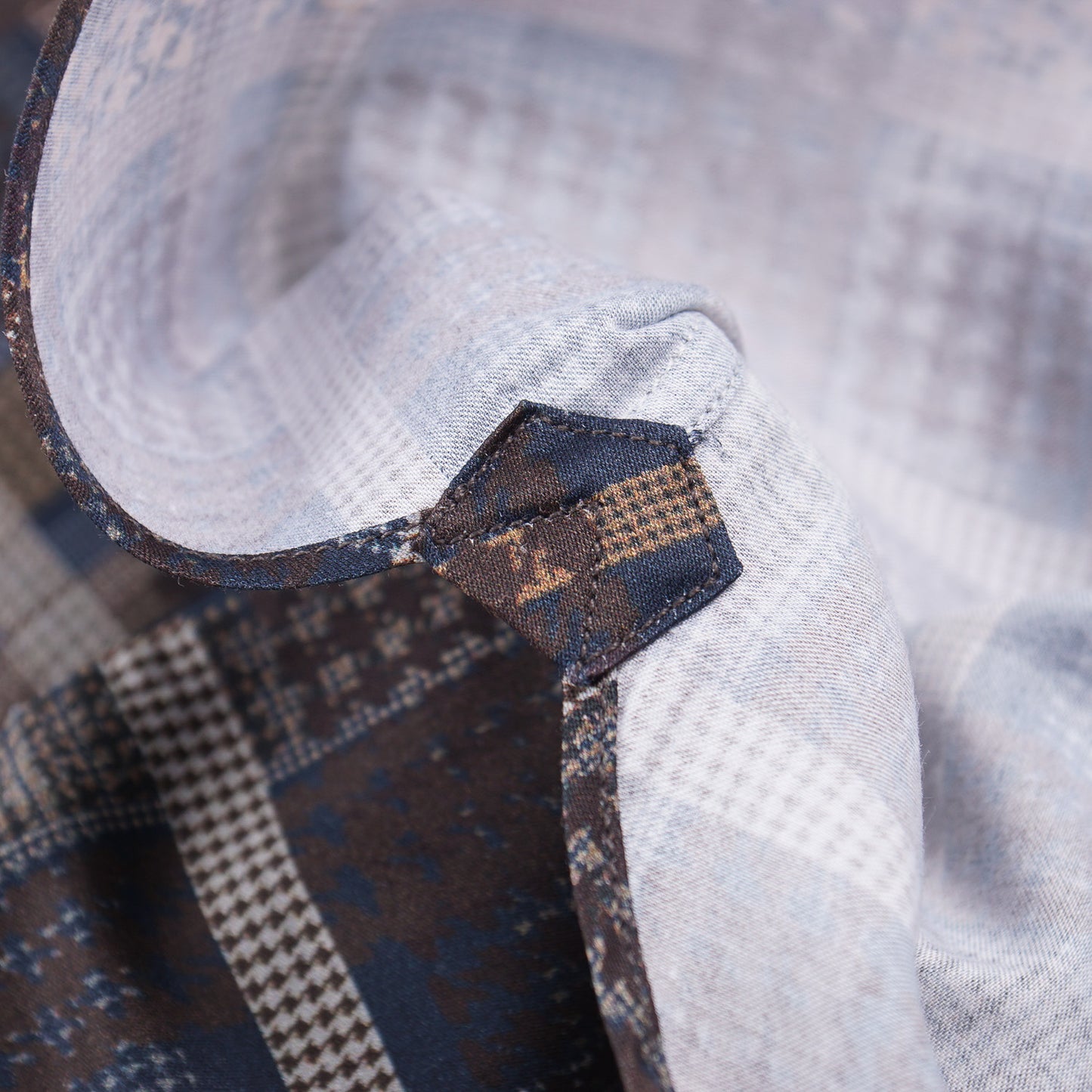 Zilli Cotton Shirt with Multi Check Print - Top Shelf Apparel