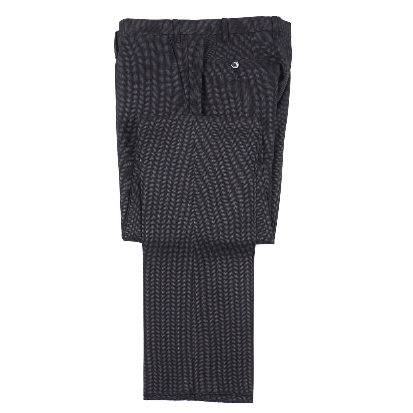 Zilli Herringbone Wool and Silk Suit - Top Shelf Apparel