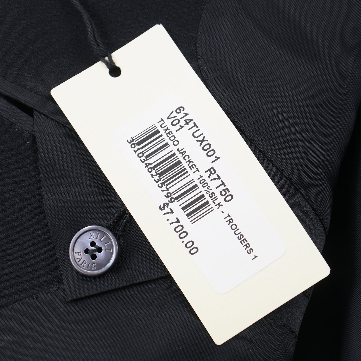 Zilli Patterned Tuxedo with Peak Lapels - Top Shelf Apparel
