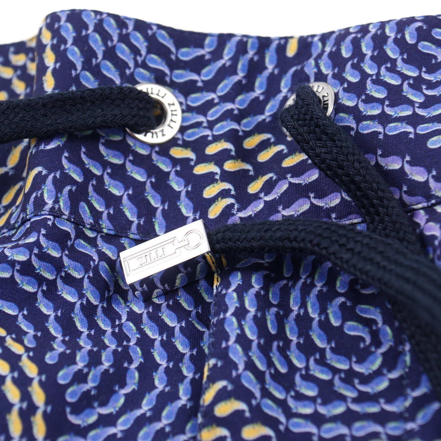 Zilli Whale Print Swim Trunks - Top Shelf Apparel