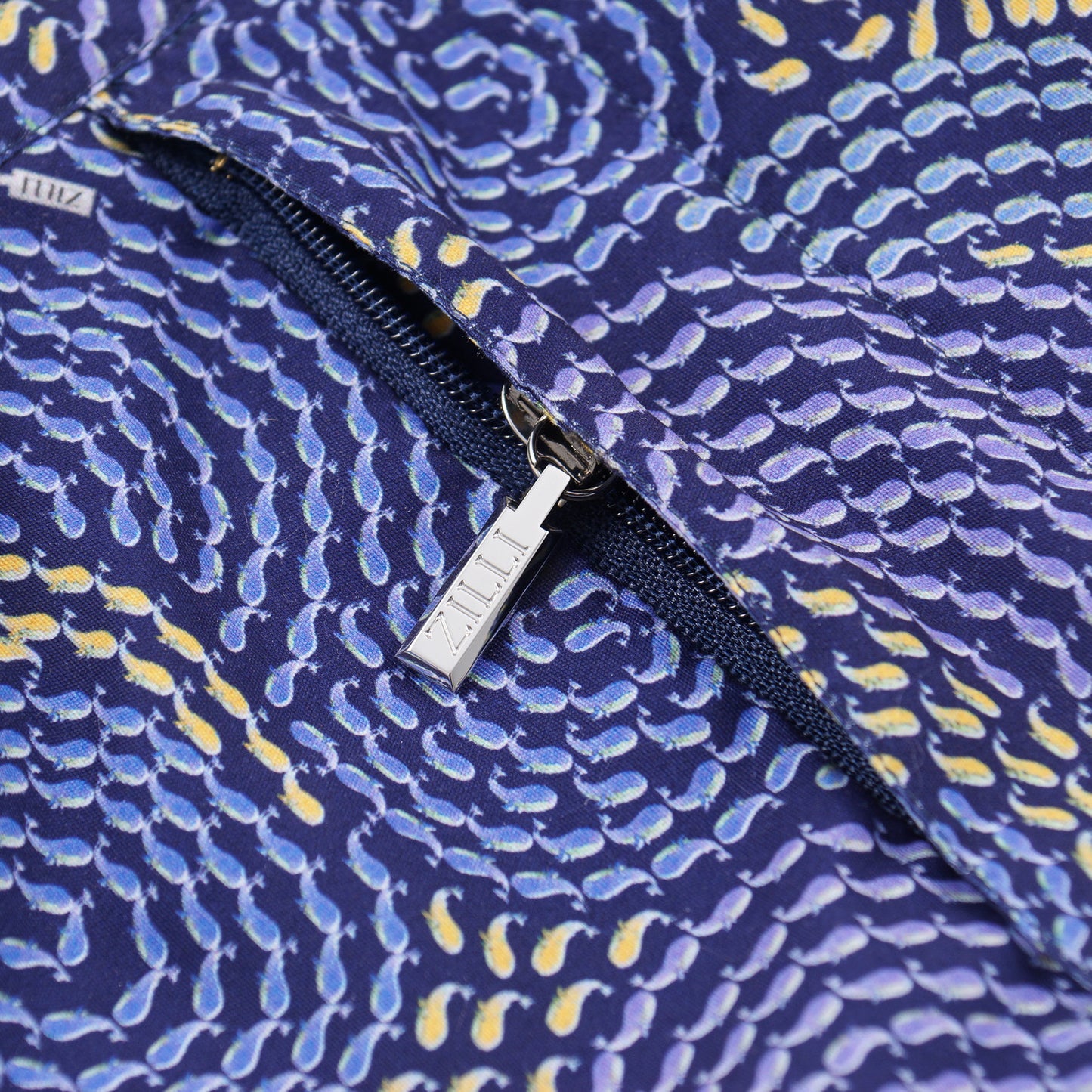 Zilli Whale Print Swim Trunks - Top Shelf Apparel