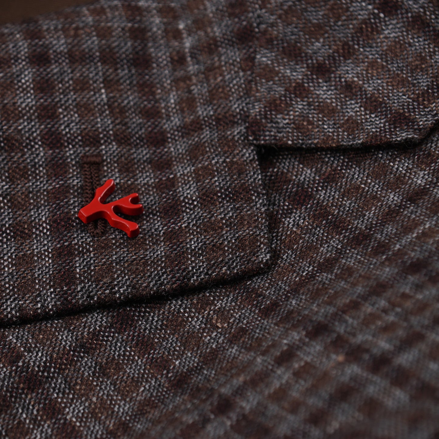 Isaia Layered Check Wool-Silk-Linen Sport Coat - Top Shelf Apparel