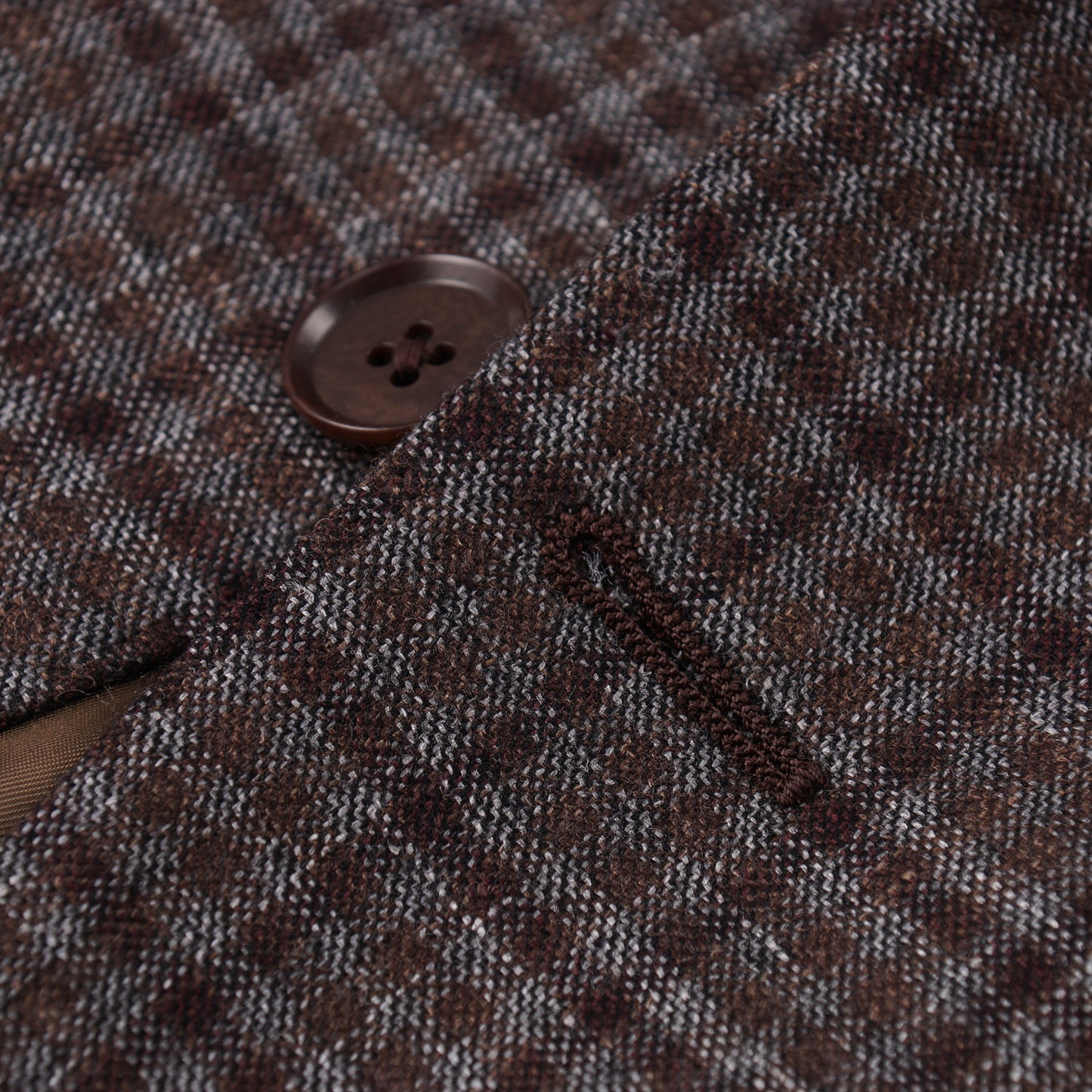 Isaia Layered Check Wool-Silk-Linen Sport Coat - Top Shelf Apparel