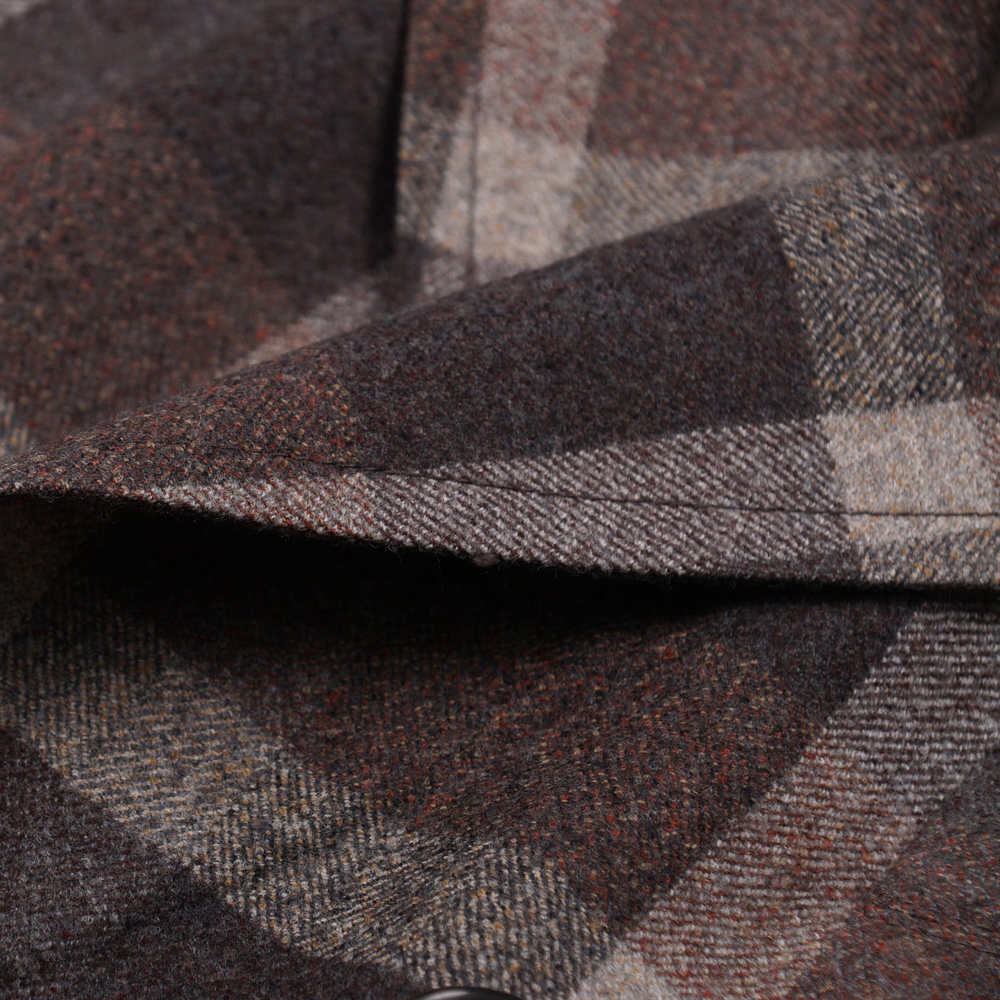 Belvest Mid-Weight Flannel Wool Pea Coat - Top Shelf Apparel