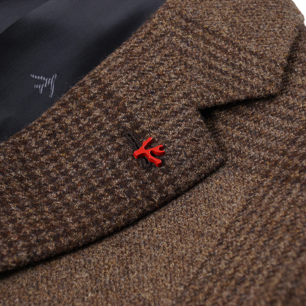 Isaia Large-Scale Check Wool Sport Coat - Top Shelf Apparel