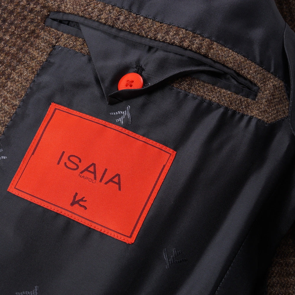 Isaia Large-Scale Check Wool Sport Coat - Top Shelf Apparel
