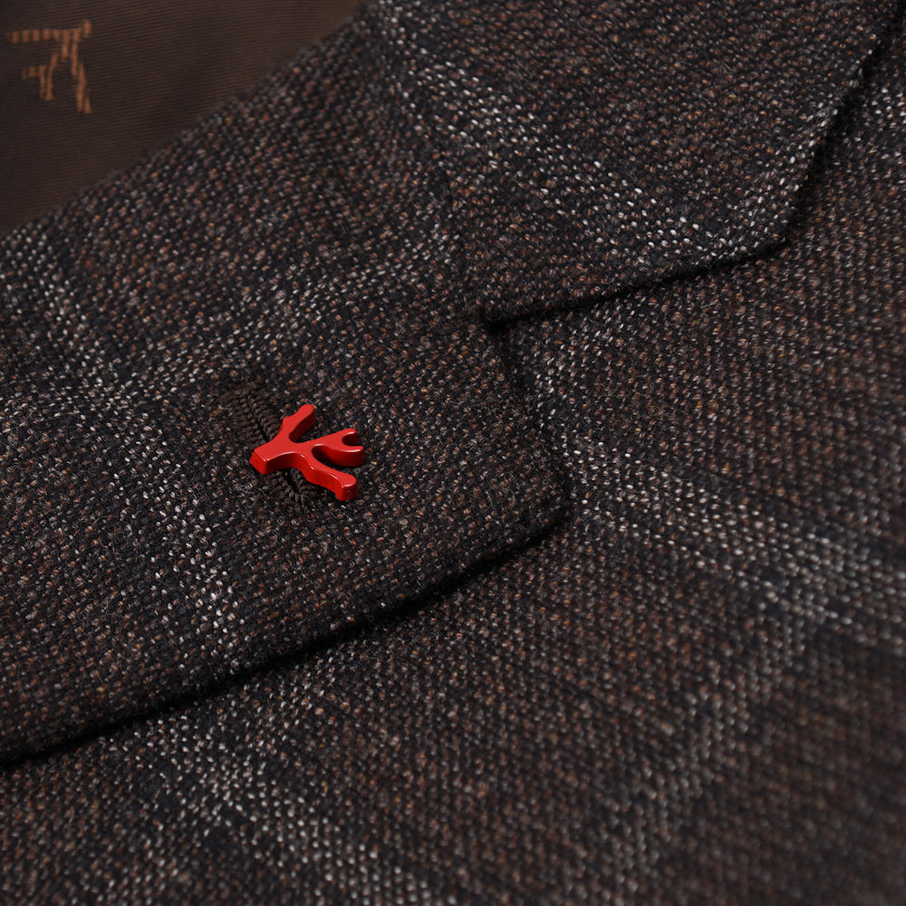 Isaia Windowpane Check Wool-Silk Sport Coat - Top Shelf Apparel