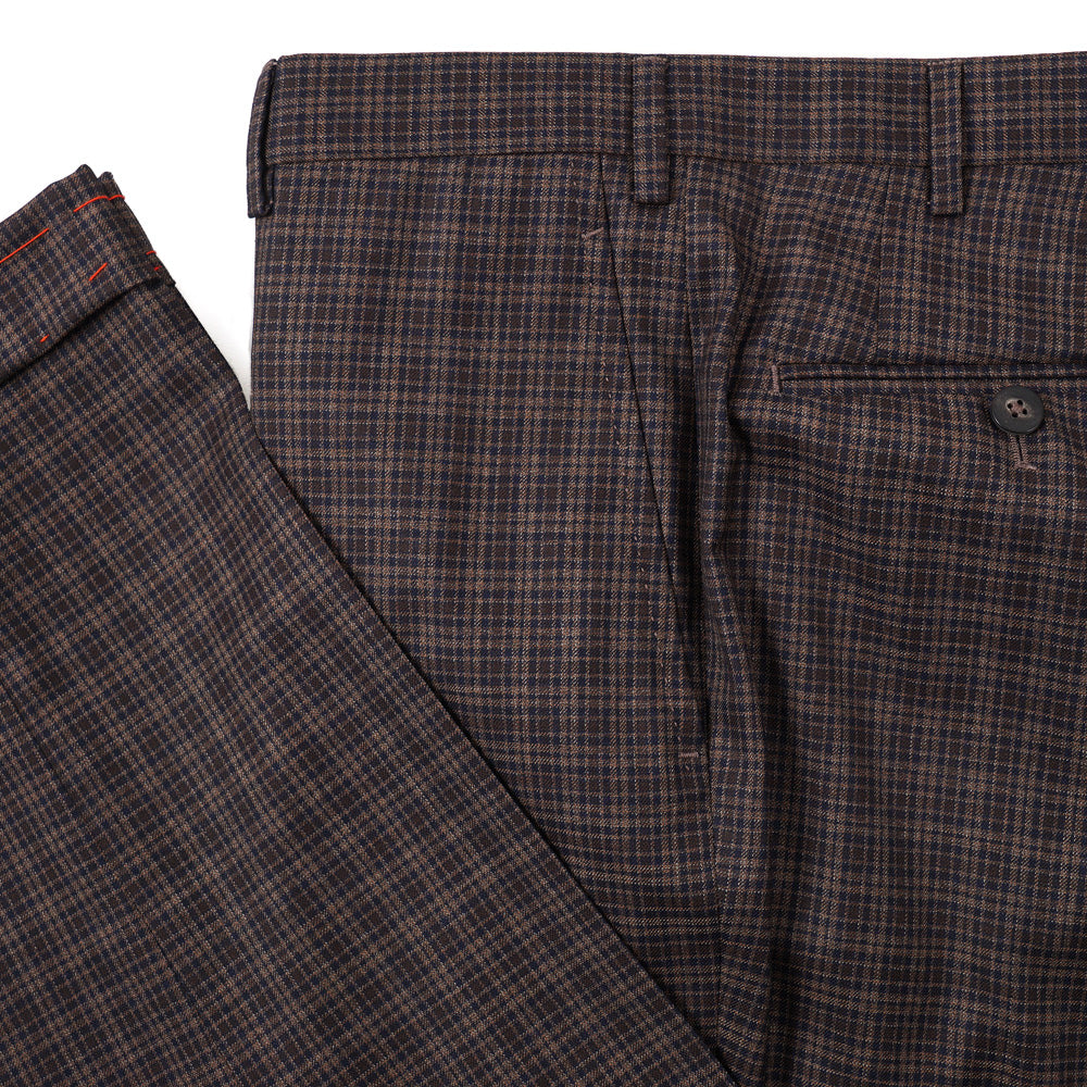 Isaia Layered Check Super 140s Wool Suit - Top Shelf Apparel