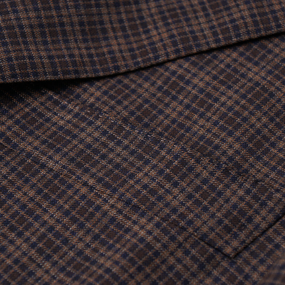 Isaia Layered Check Super 140s Wool Suit - Top Shelf Apparel
