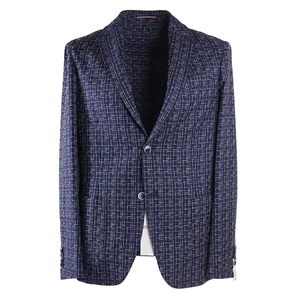 Roda Woven Check Wool and Silk Suit - Top Shelf Apparel