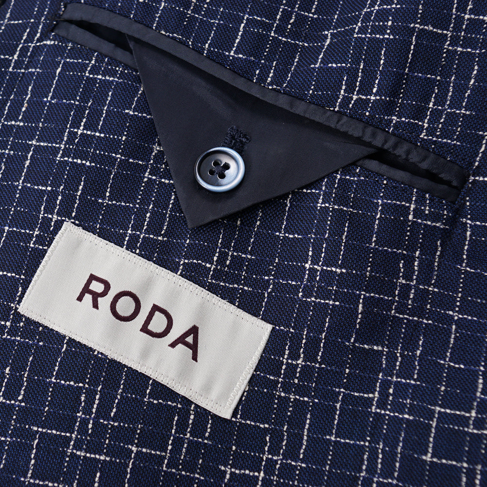 Roda Woven Check Wool and Silk Suit - Top Shelf Apparel