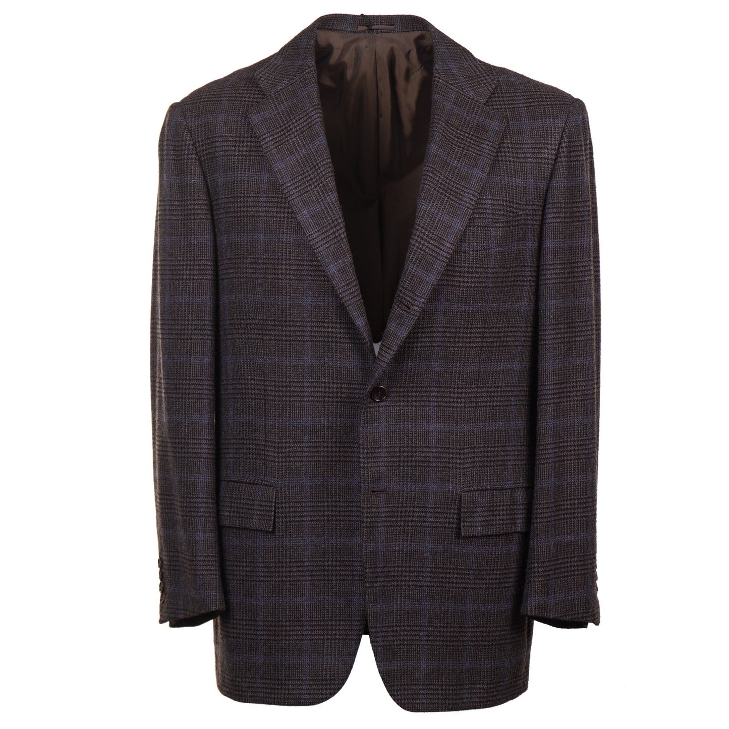 Kiton Layered Check Cashmere Sport Coat - Top Shelf Apparel