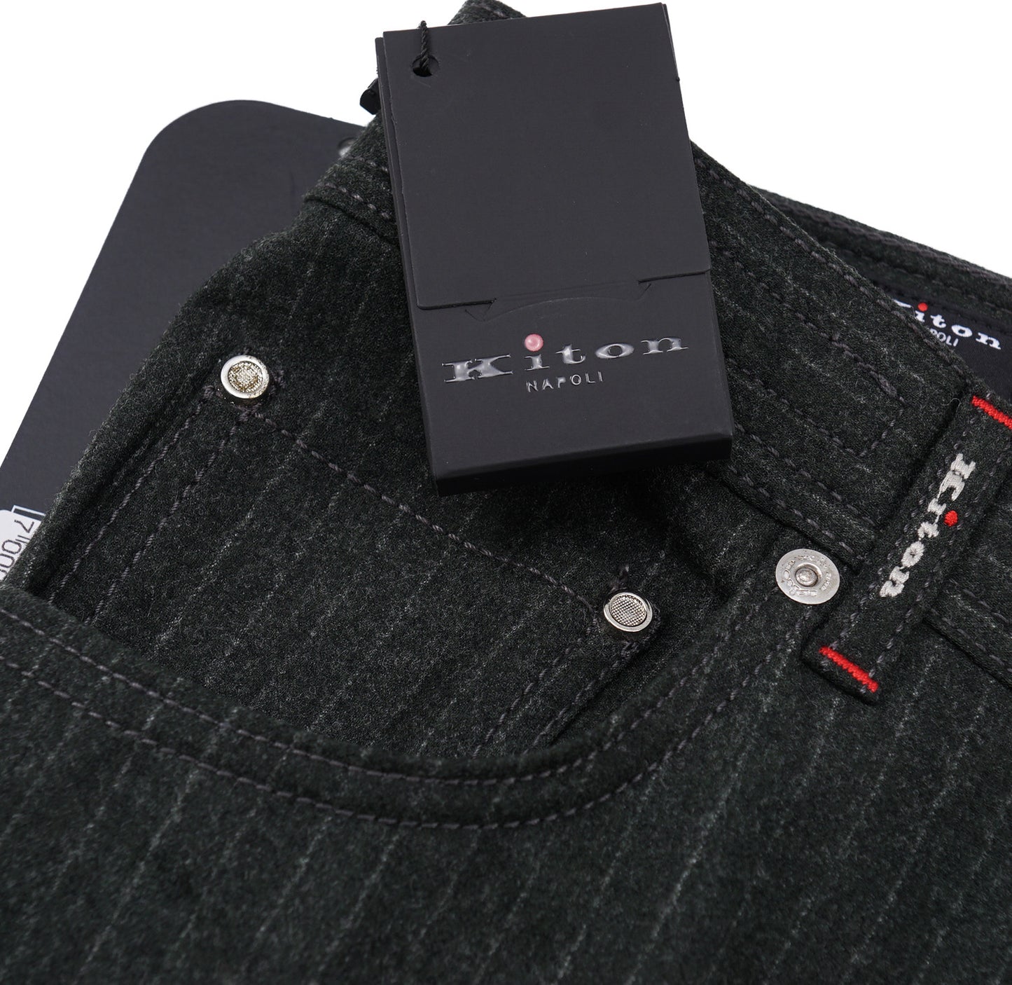 Kiton Slim Fit Five-Pocket Wool Pants - Top Shelf Apparel