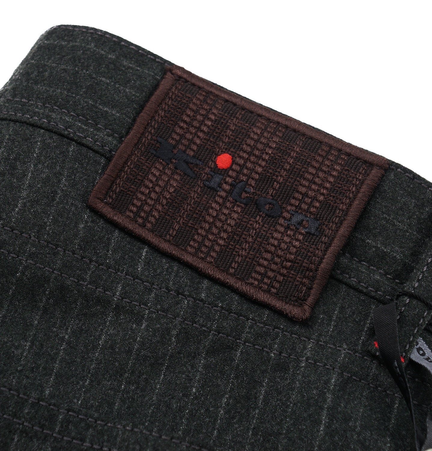Kiton Slim Fit Five-Pocket Wool Pants - Top Shelf Apparel