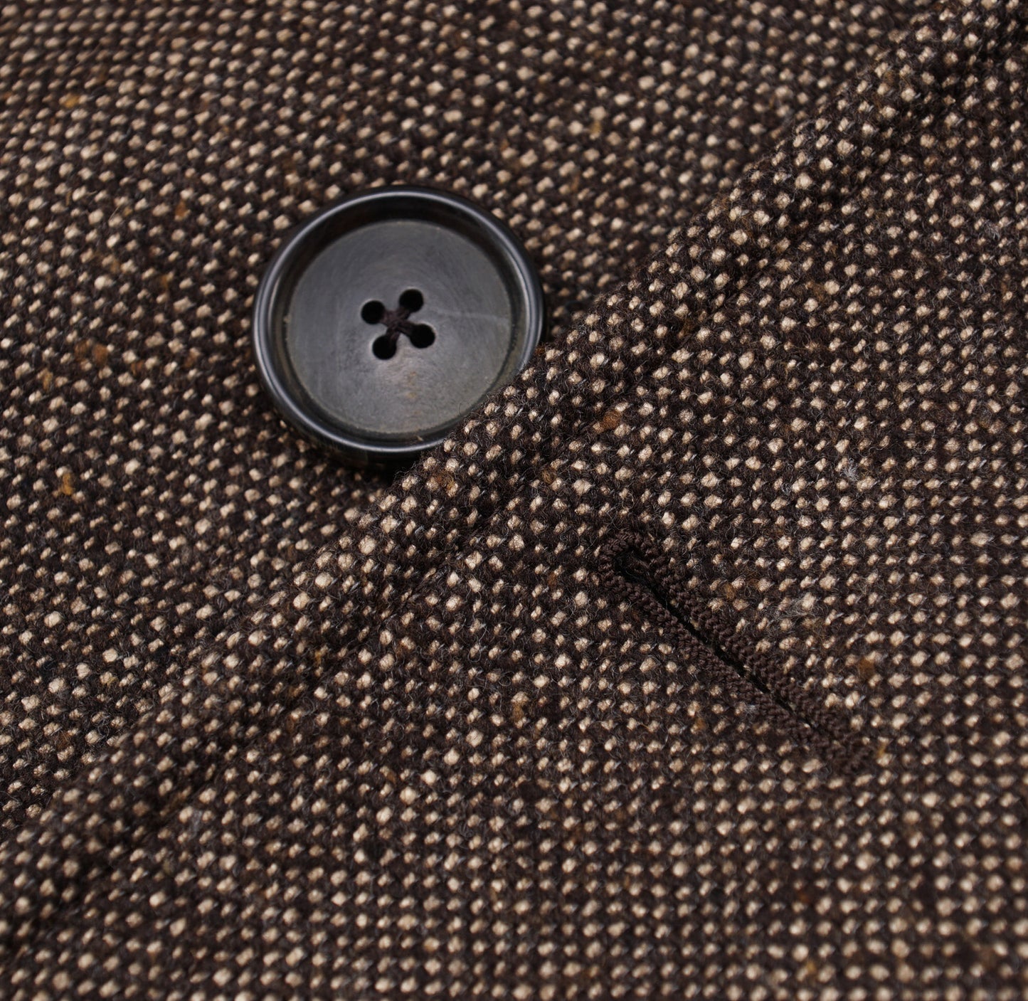 Belvest Donegal Tweed Wool Pea Coat - Top Shelf Apparel