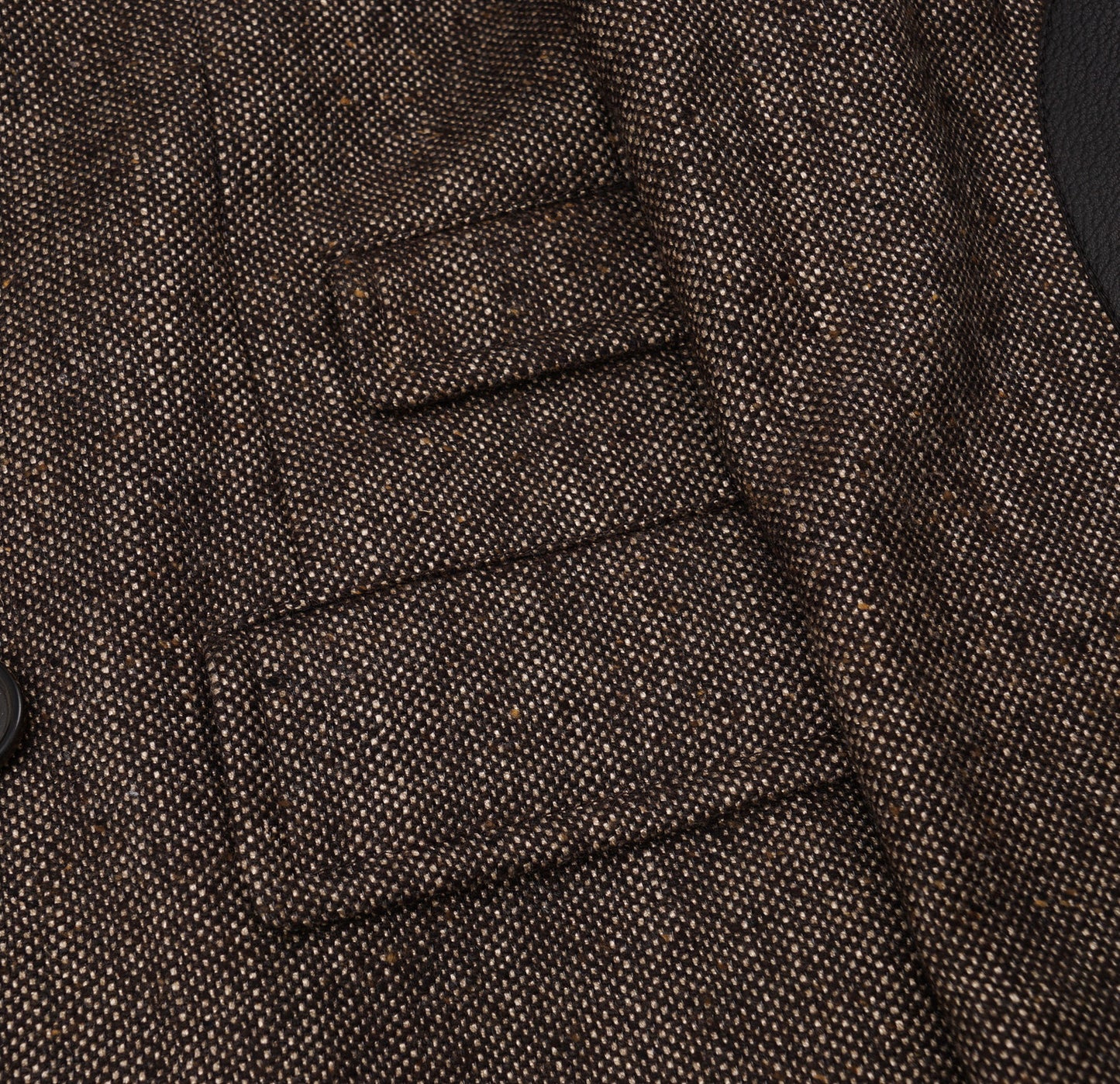 Belvest Donegal Tweed Wool Pea Coat - Top Shelf Apparel