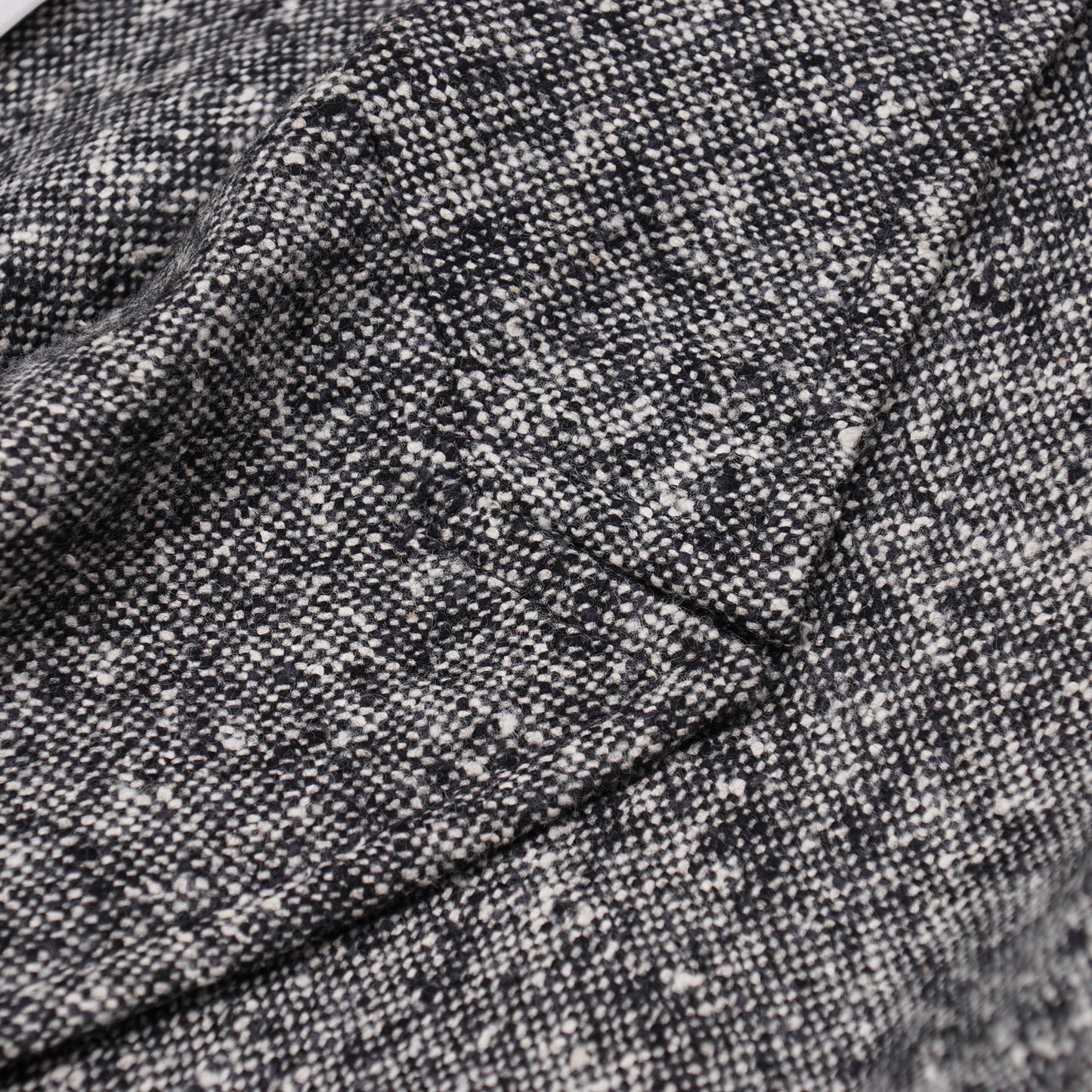 Belvest Donegal Tweed Wool-Silk Pea Coat - Top Shelf Apparel