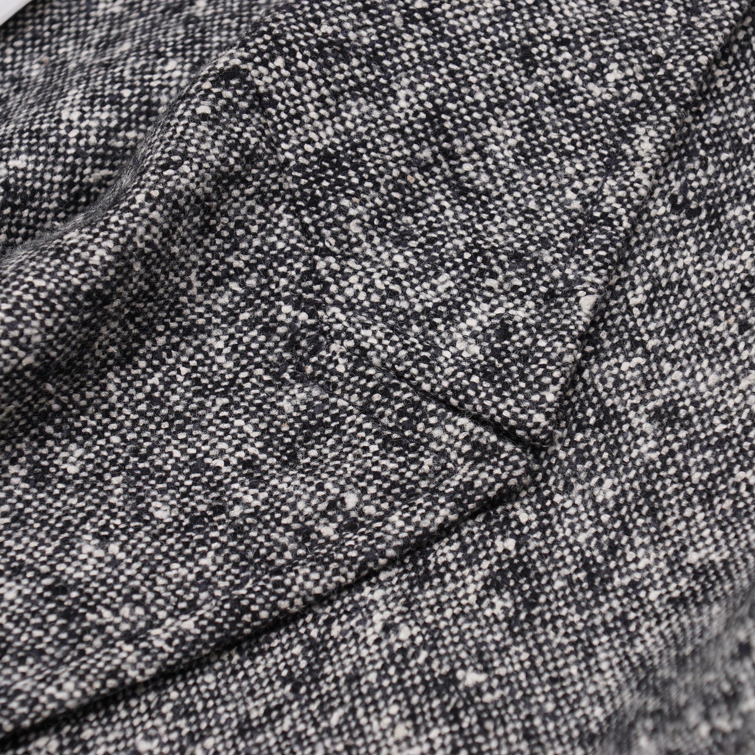 Belvest Donegal Tweed Wool-Silk Pea Coat - Top Shelf Apparel