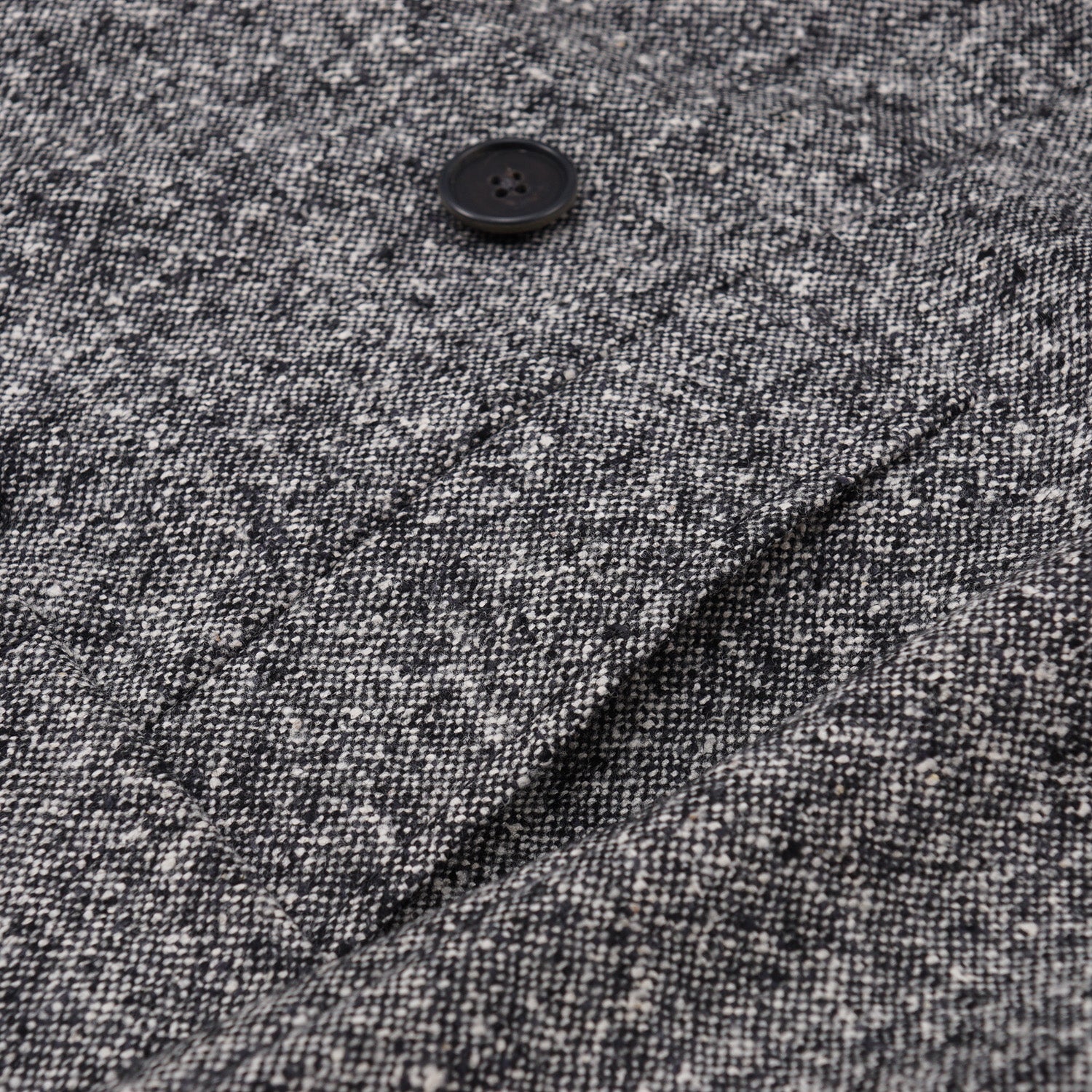 Belvest Donegal Tweed Wool-Silk Pea Coat - Top Shelf Apparel